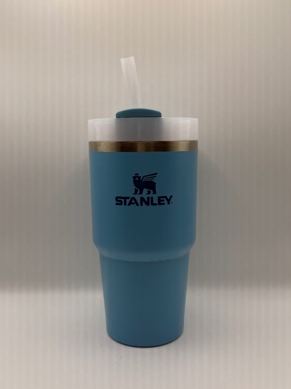 Stanley Quencher H2.0 20oz Pool FlowState Tumbler NEW w/ Tags & Straw